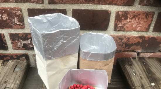 Schachteln aus Tetrapack Foto: Katrin Schroeder